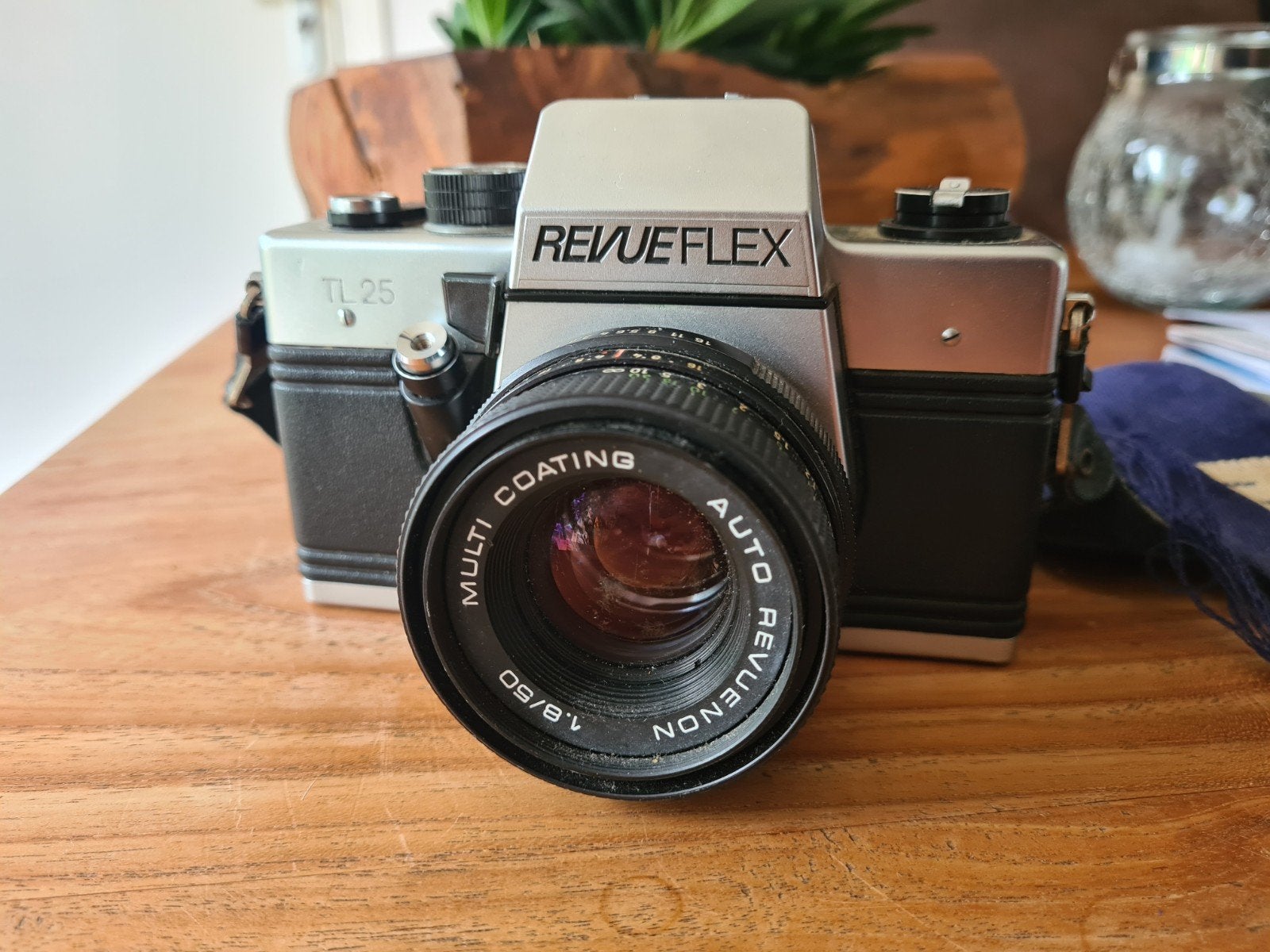 Revueflex TL-25 (Praktica MTL 5), Audio, Tv en Foto, Fotocamera's Analoog, Ophalen of Verzenden, Gebruikt, Spiegelreflex, Overige Merken