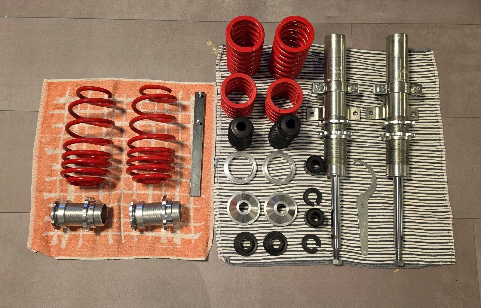 Schroefset | TA Technix | VW Polo 9N/6R en Fox | Verlaging, Auto-onderdelen, Ophalen of Verzenden, Gebruikt, Volkswagen