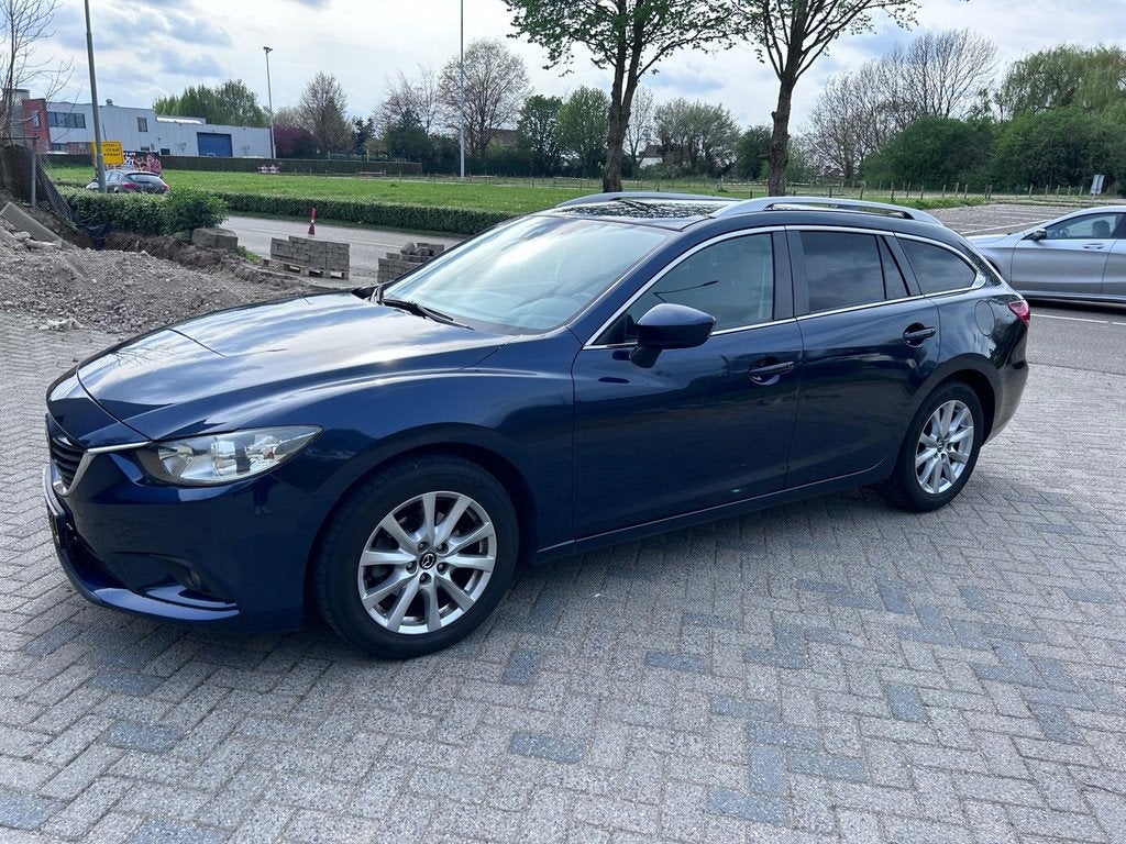 Mazda 6 Sportbreak 2.2D Skylease Navi EURO 6 ex BPM, Auto's, Voorwielaandrijving, Gebruikt, 4 cilinders, 150 pk