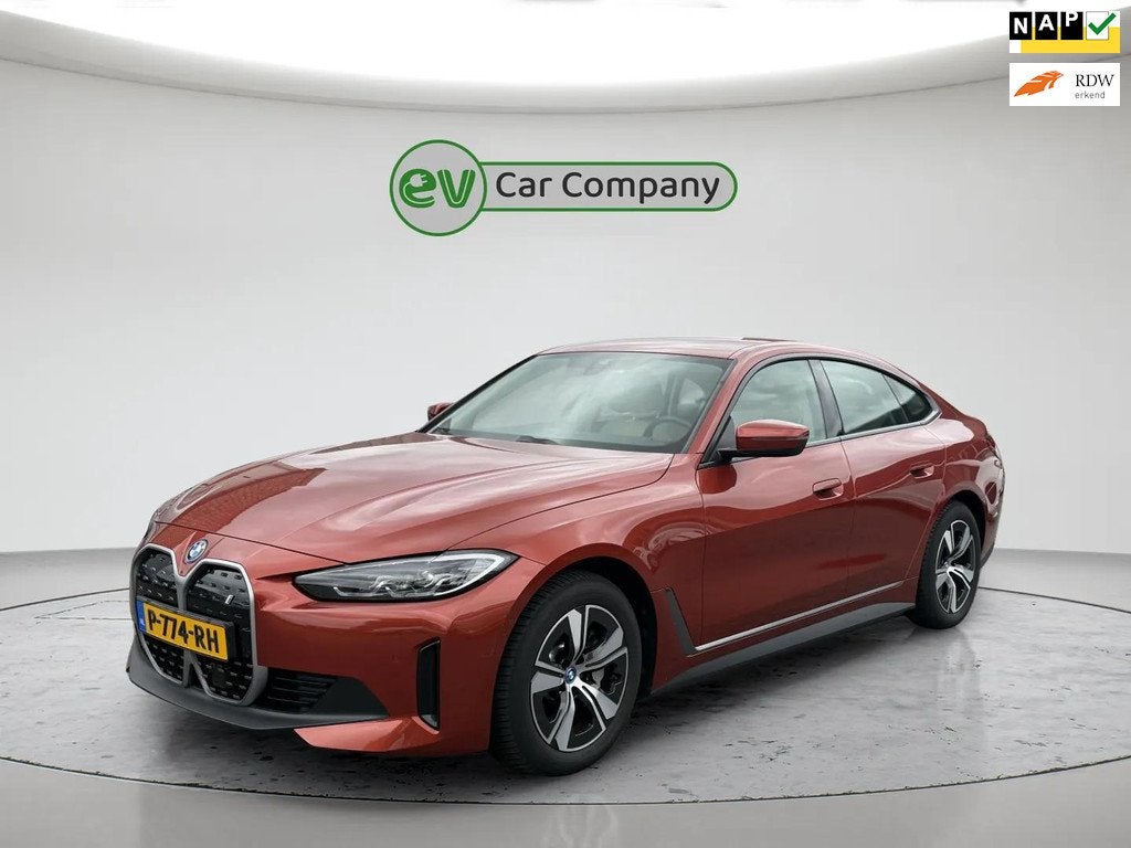 BMW I4 EDrive40 84 kWh | SOH 95% | Volleder | Camera | CarPl, Auto's, BMW, Achterwielaandrijving, Gebruikt, 590 km, Overige kleuren