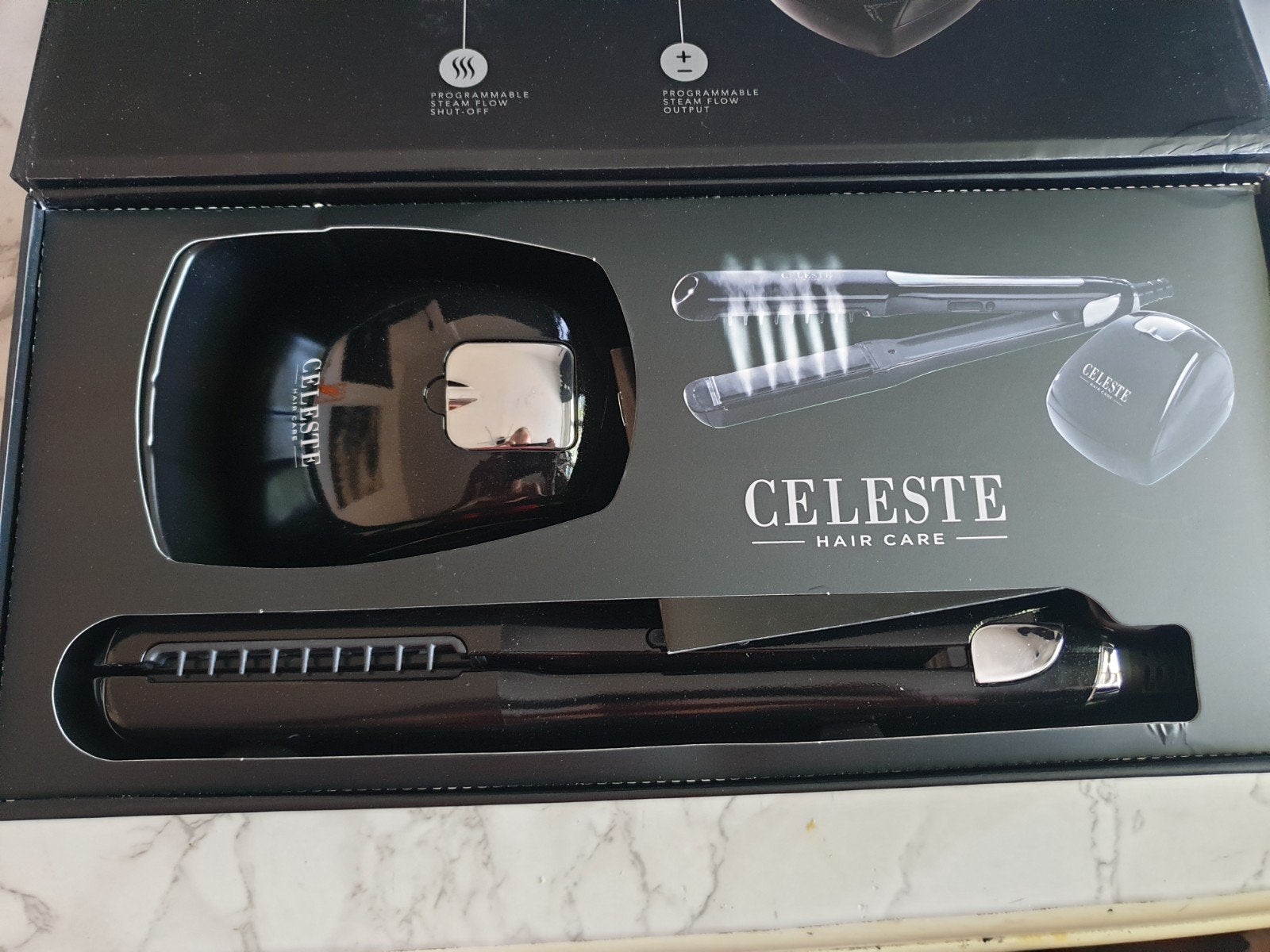 Celeste Silk Steam Pro Stoomstijltang, Ophalen of Verzenden, Nieuw