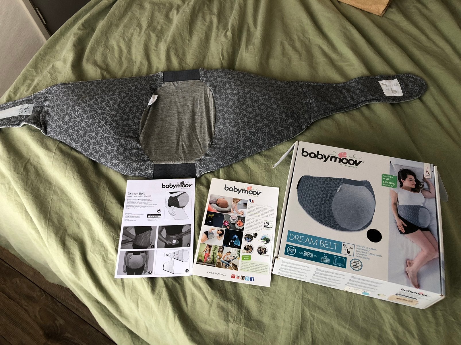 Babymoov slaapband maat M/L zwangerschap dream belt, Ophalen of Verzenden, Zo goed als nieuw