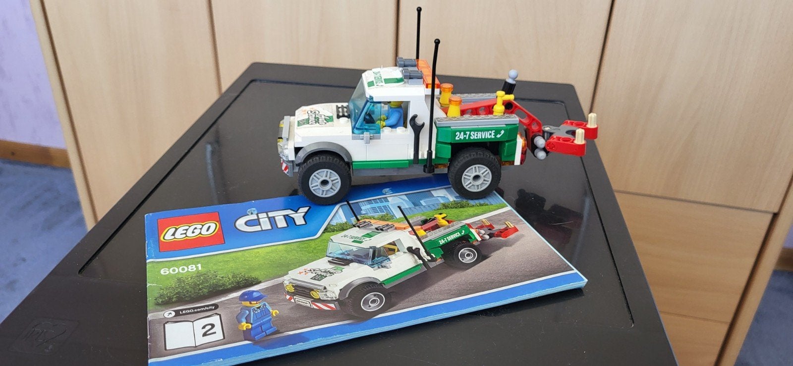 Lego City Takelwagen 60081 - Zo goed als nieuw, Kinderen en Baby's, Speelgoed | Duplo en Lego, City, Lego, Inclusief instructies