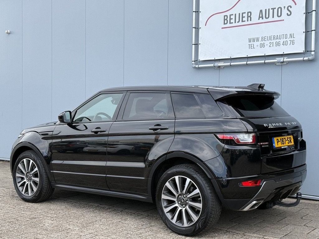 Land Rover Range Rover Evoque 2.0 Si4 Autobiography Automaat, Auto's, Land Rover, Euro 6, 4 cilinders, Zwart, Leder