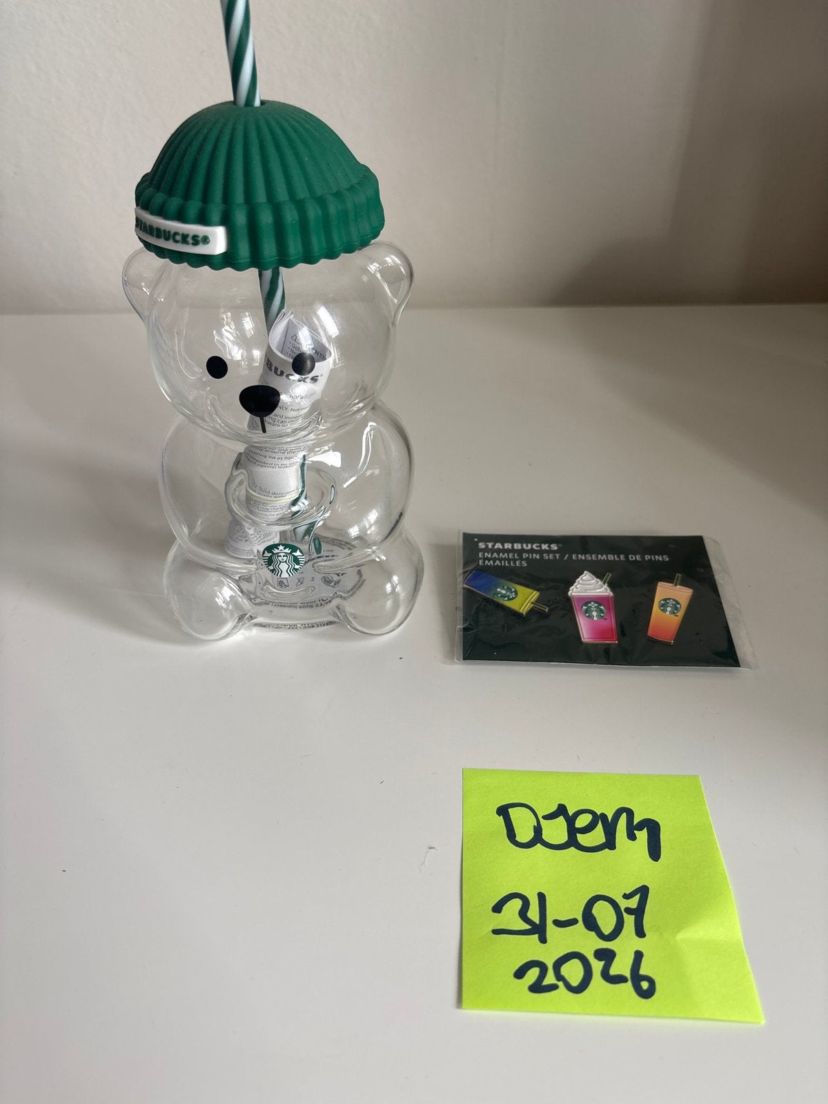 Starbucks Bearista Cup + Pin Set - Origineel, Verzamelen, Ophalen of Verzenden, Zo goed als nieuw, Overige typen