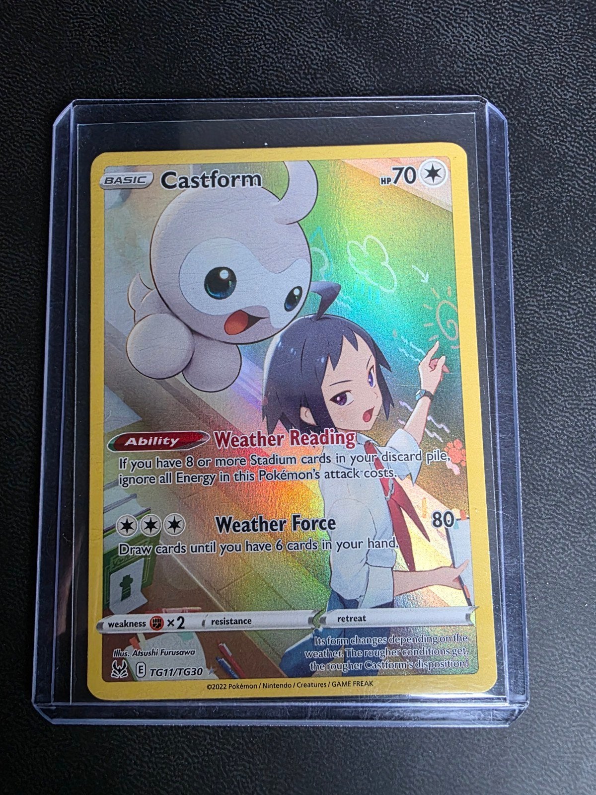 castform TG11 lost origin, Ophalen of Verzenden, Nieuw, Losse kaart