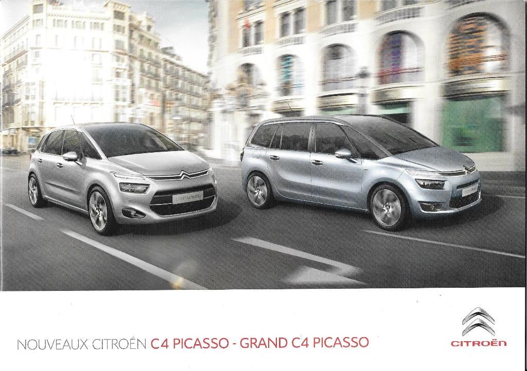 CITROËN C4 PICASSO   2014, Boeken, Auto's | Folders en Tijdschriften, Ophalen of Verzenden, Zo goed als nieuw, Citroën