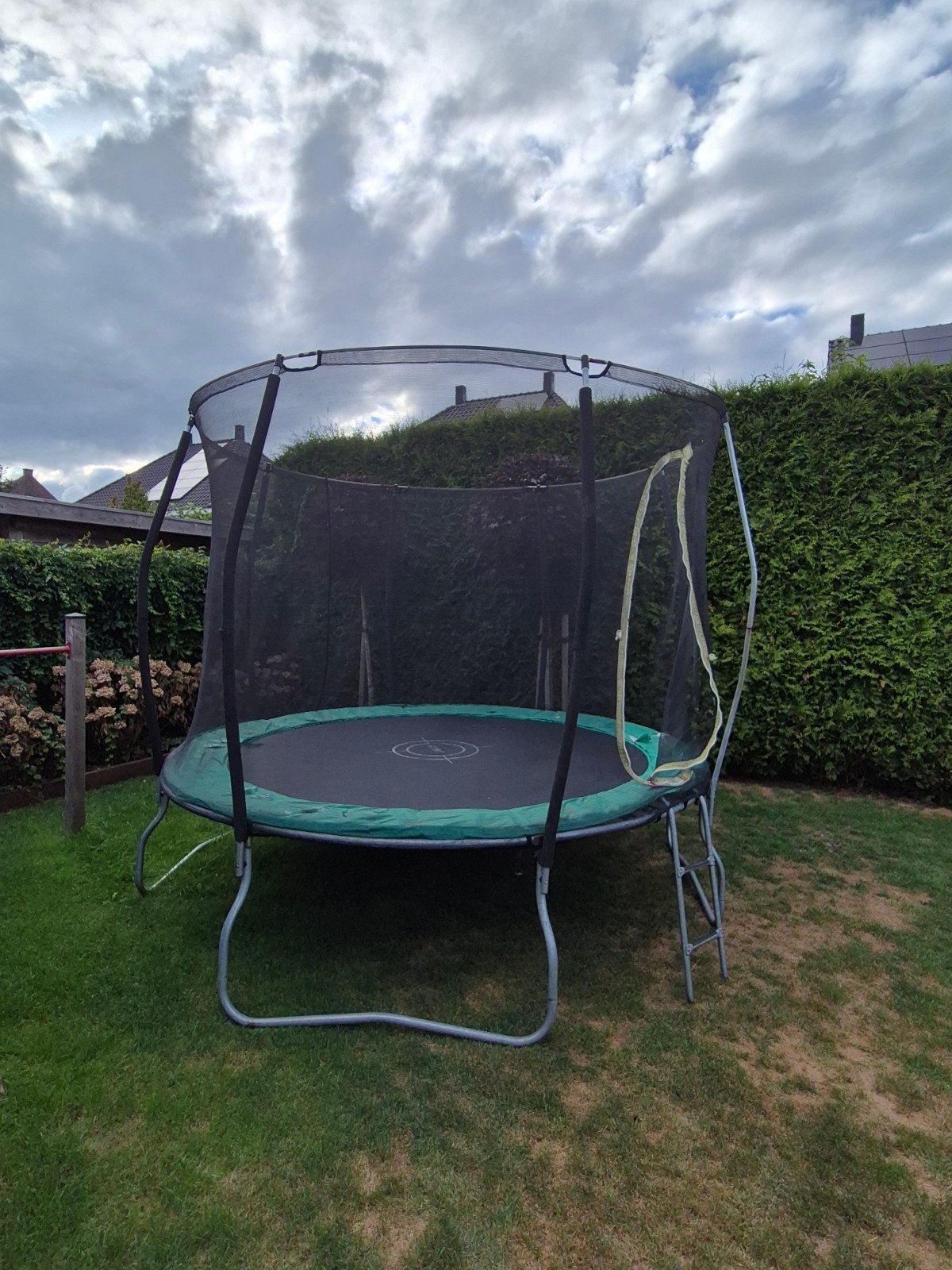 Trampoline met veiligheidsnet - Gebruikt, Ophalen, Gebruikt