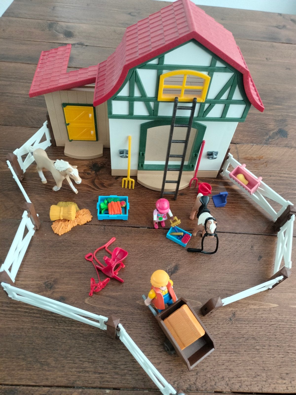 paarden stal Playmobil, Ophalen of Verzenden, Zo goed als nieuw