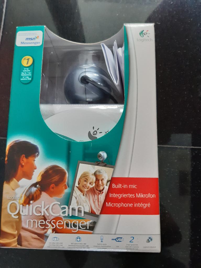 Logitech Quickcam Messenger, Computers en Software, Webcams, Ophalen, Zo goed als nieuw, Logitech