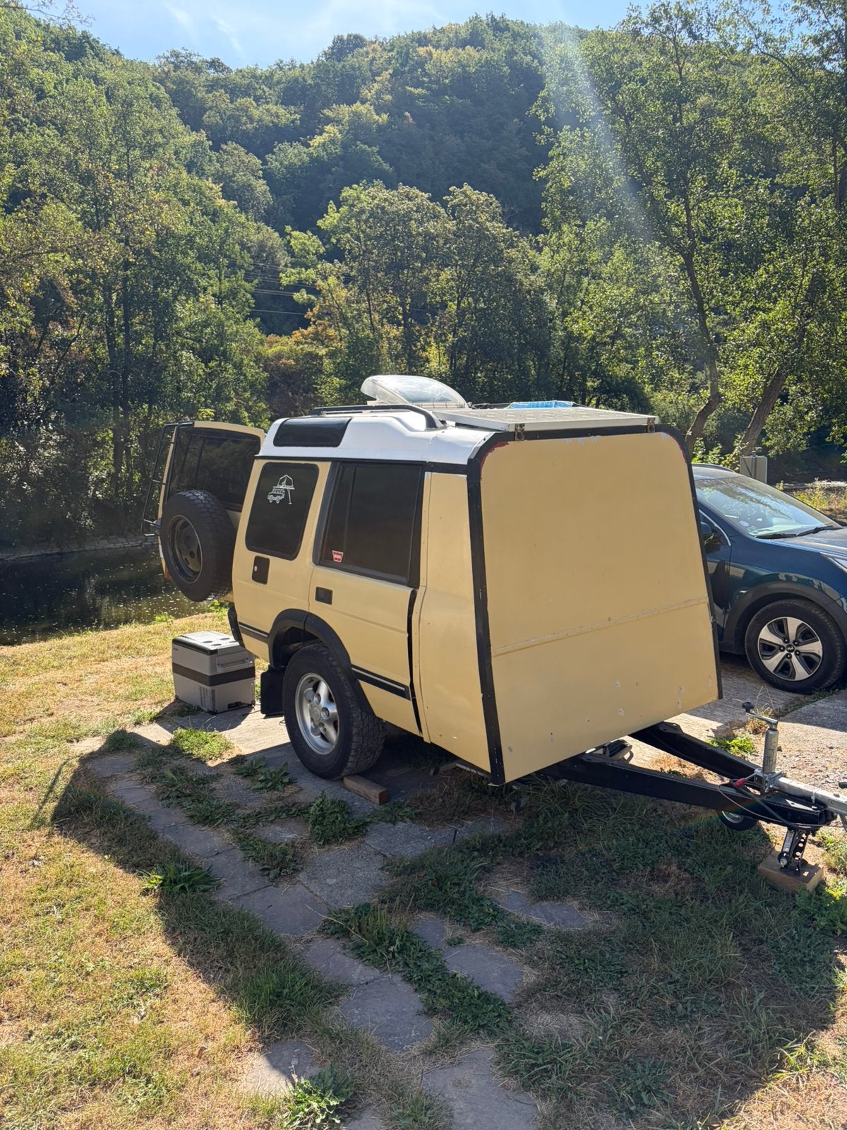 Offroad caravan discovery 2 compact en knus vakantie klaar, Caravans en Kamperen, Ophalen, Gebruikt, Tot en met 2