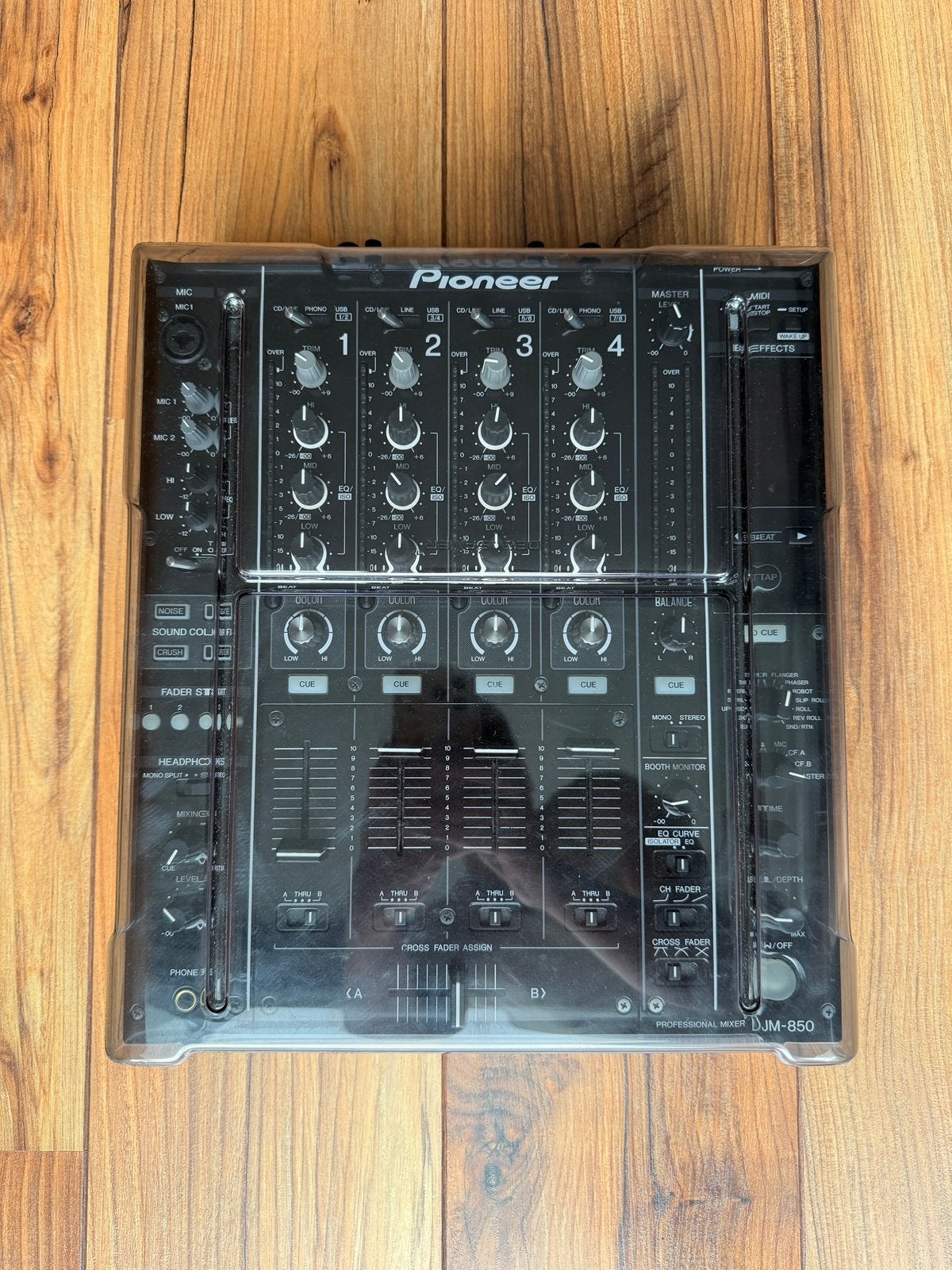 Pioneer DJM-850 Mixer Inclusief Decksaver - in goede staat, Ophalen of Verzenden, Zo goed als nieuw, Dj-set, Pioneer