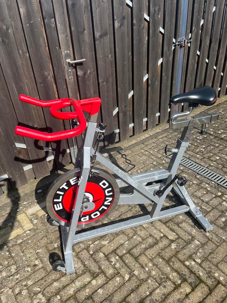 Dunlop Elite Spinningfiets, Ophalen, Spinningfiets, Zo goed als nieuw, Metaal
