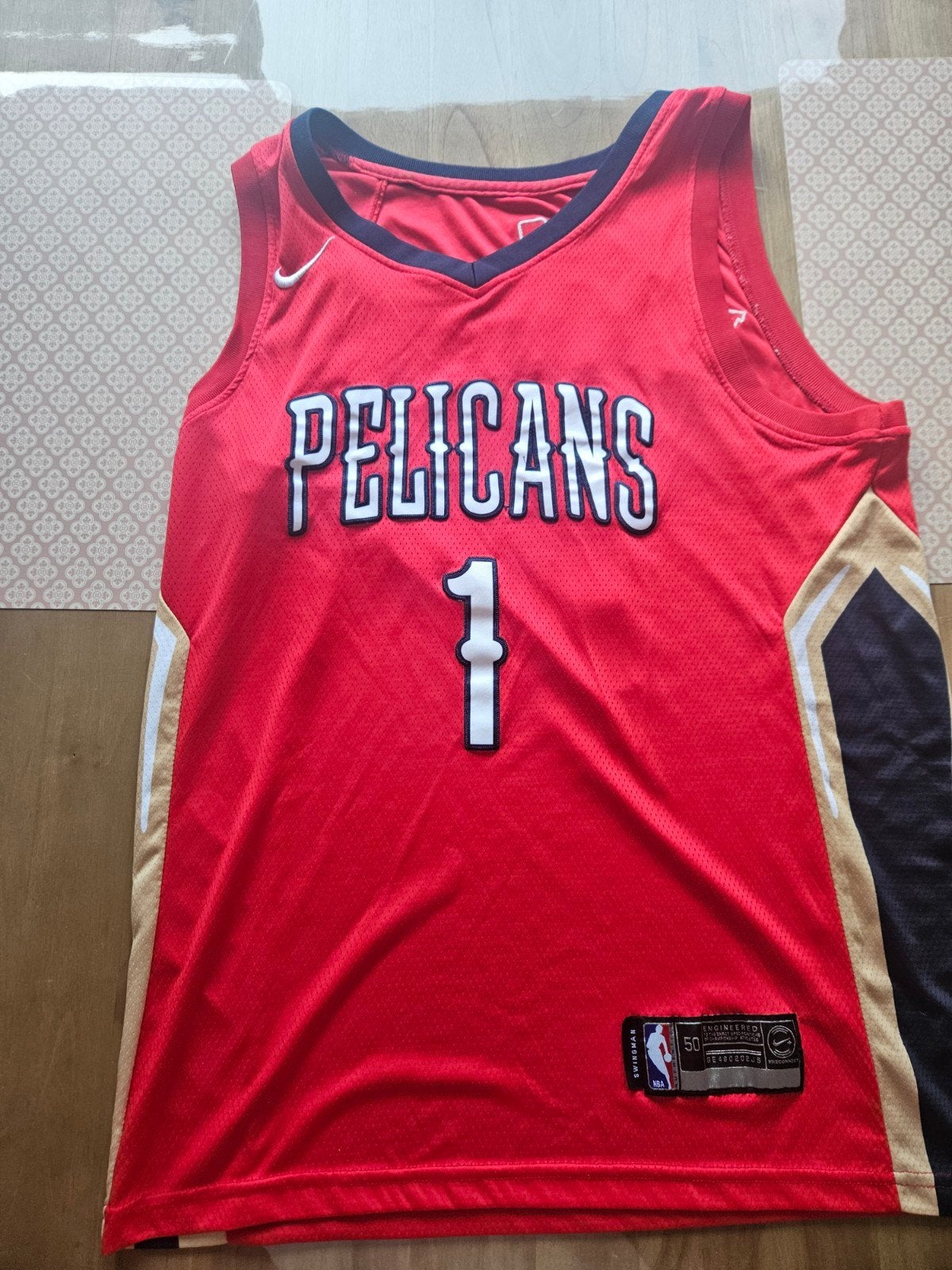 Nba x Nike jersey, Verzenden, Zo goed als nieuw, Kleding