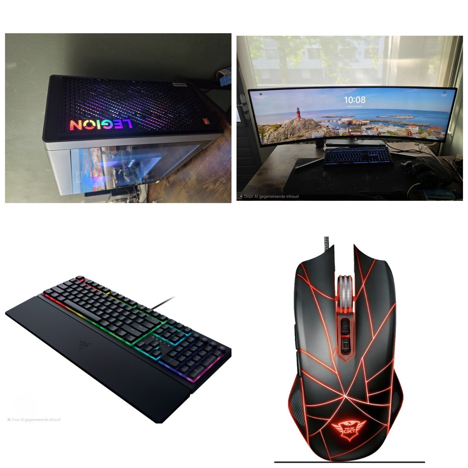 Complete game set-up! RTX 4060 Ti, 49 inch curved mintor, Ophalen, Zo goed als nieuw, Gaming, SSD