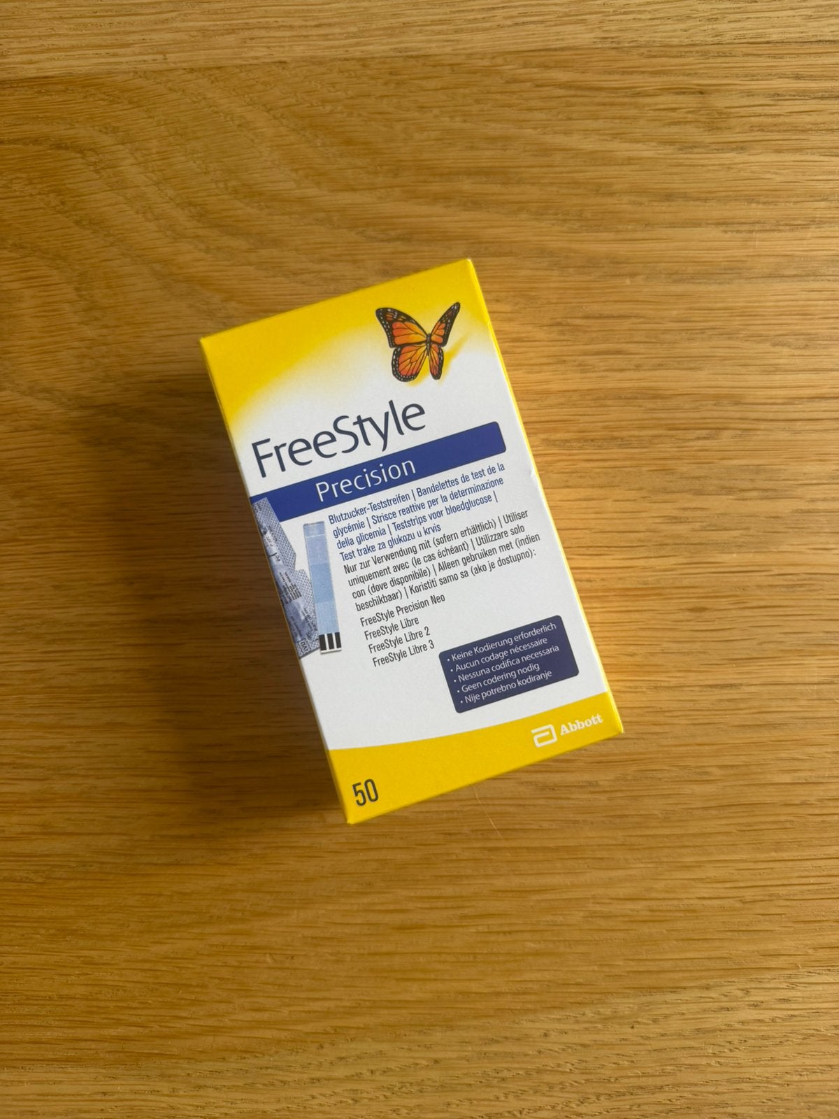 FreeStyle precision | teststrips voor bloedglucose, 50 st., Ophalen of Verzenden, Nieuw