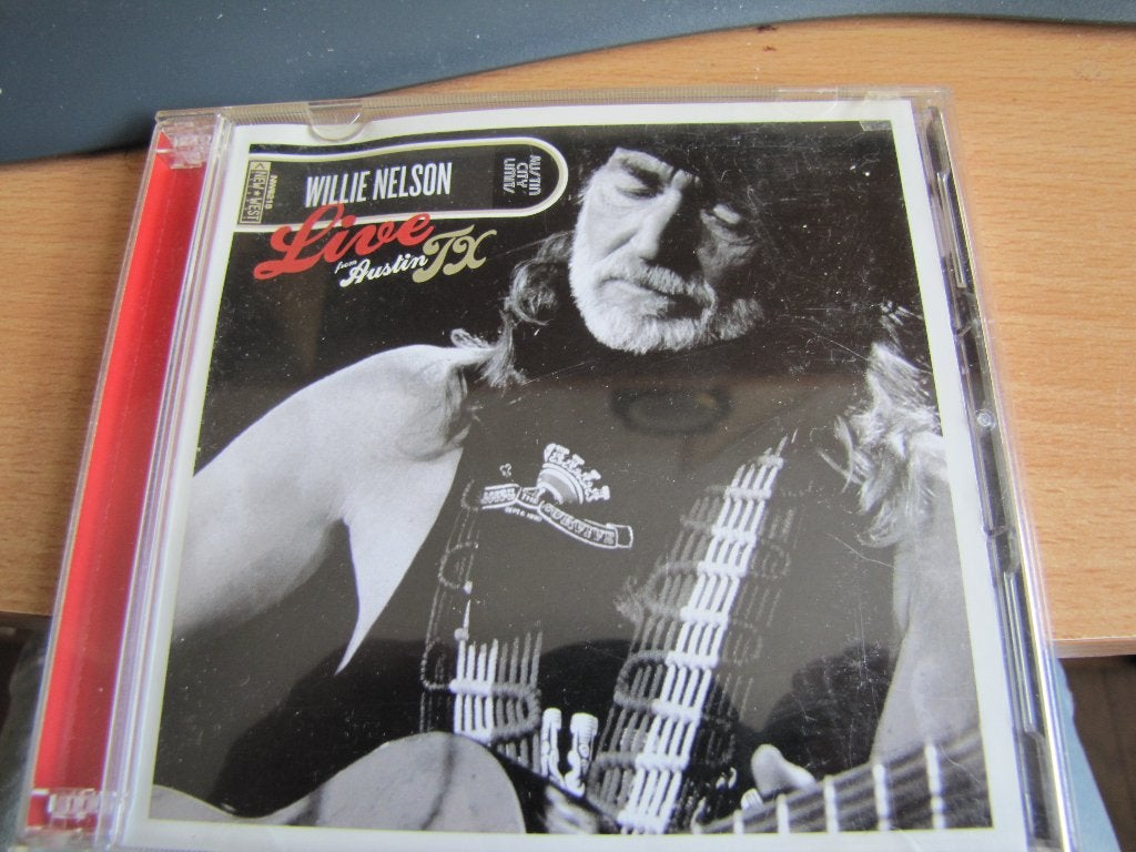 dvd en cd Willie Nelson, Live from Austin., Ophalen of Verzenden, Gebruikt, Live-album