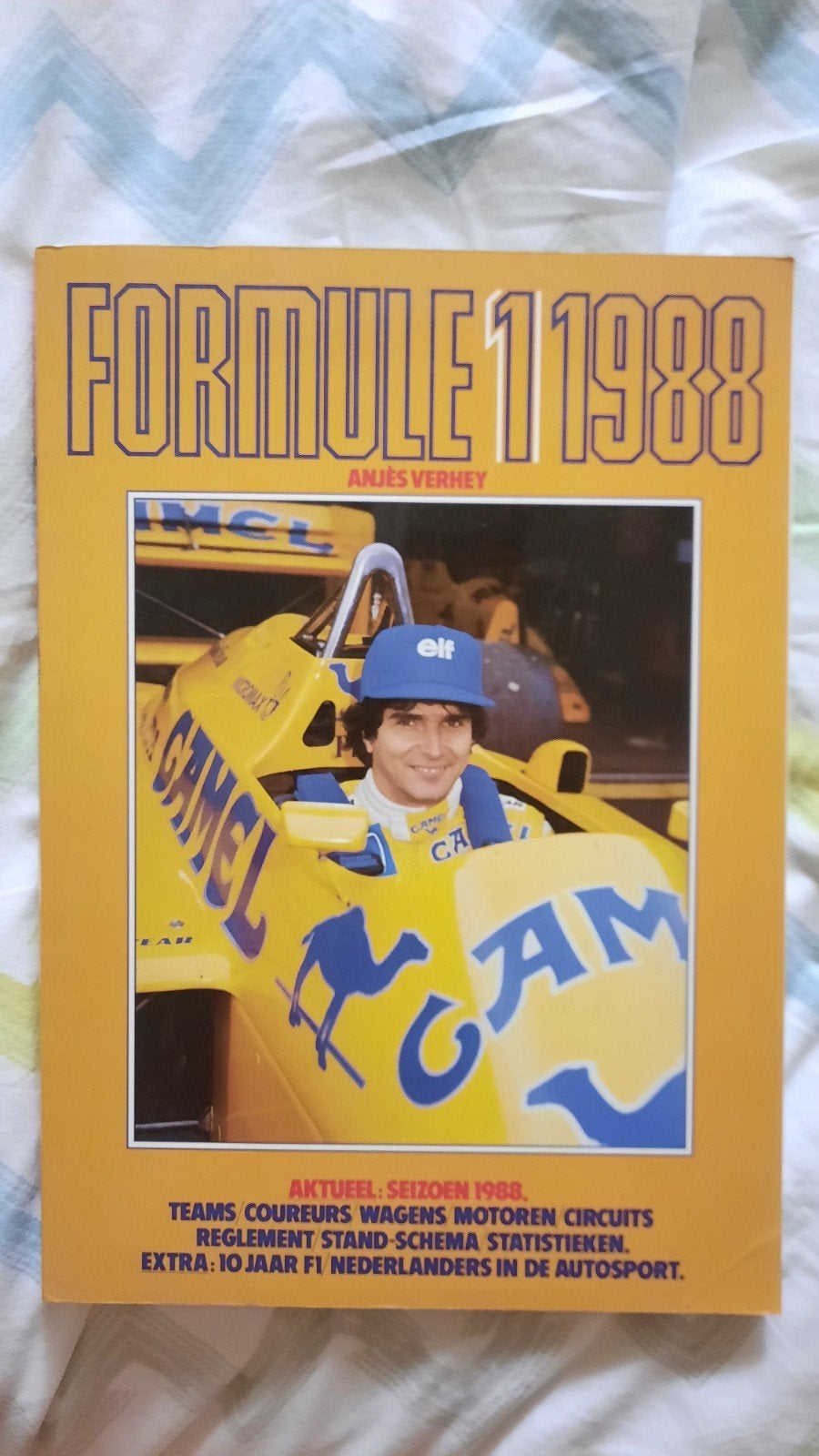 Formule 1 1988 Jaarboek - Anjes Verhey, Ophalen of Verzenden, Gelezen, Algemeen, Anjes Verhey