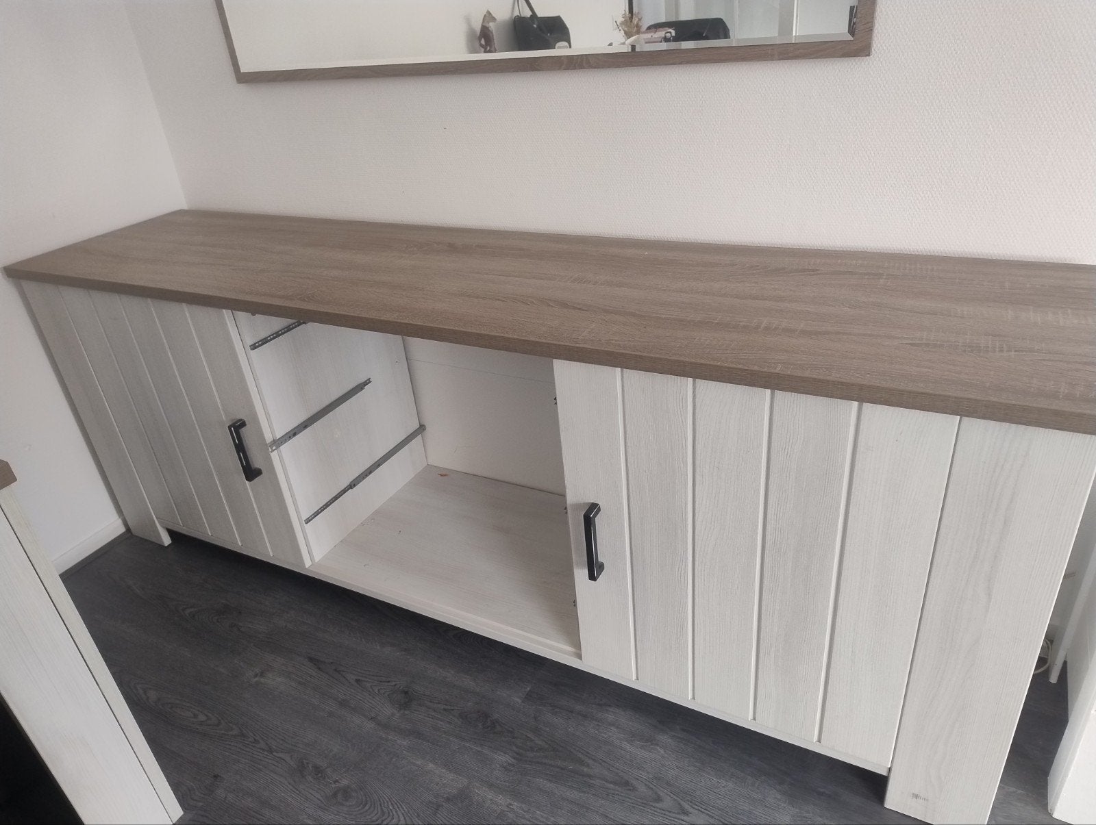 Dressoir ideaal voor handige klusser, Ophalen, Gebruikt, 150 tot 200 cm, 25 tot 50 cm