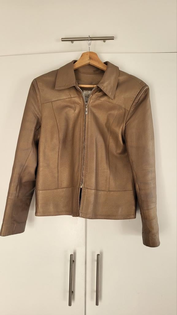 Pellessimo vintage jasje, koperkleurig, Frans fabrikaat, Kleding | Dames, Overige kleuren, Pellessimo, Ophalen of Verzenden, Jasje