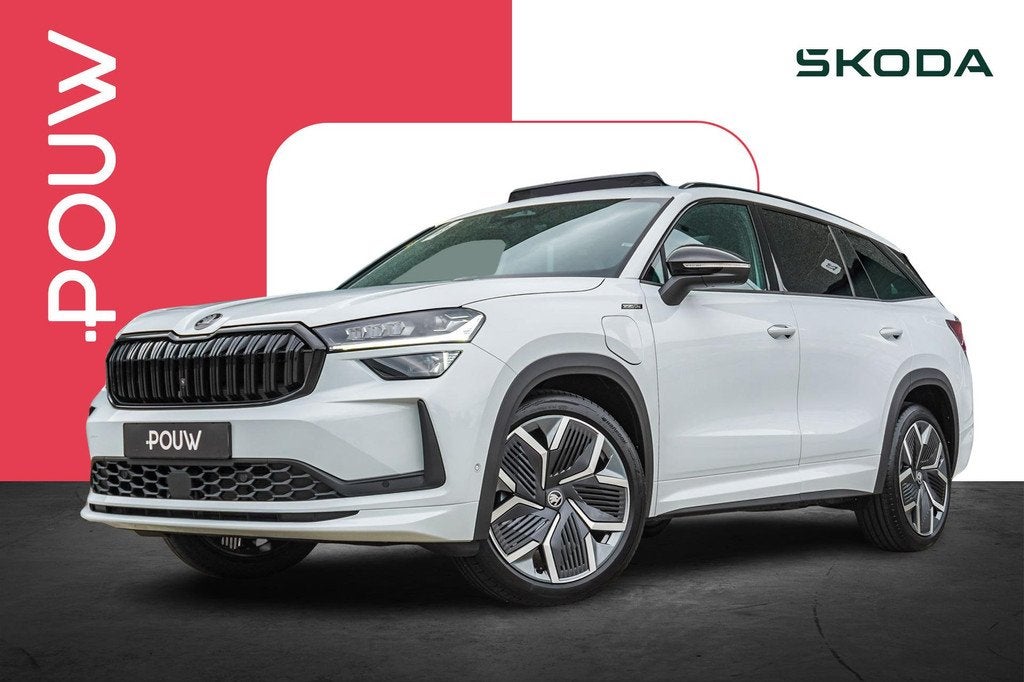 Skoda Kodiaq 1.5 TSI 204pk PHEV Sportline Business | Trekhaa, Auto's, Skoda, 12 maanden, 1498 cc, 4 cilinders, Plug-in hybride