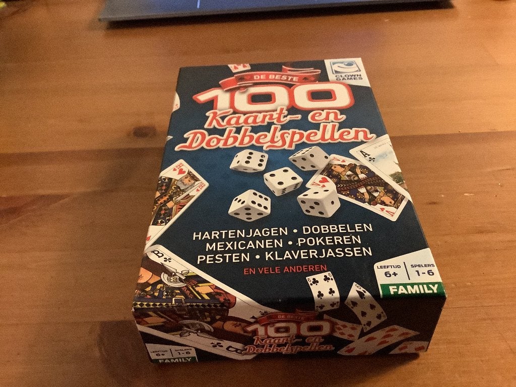 spellendoos. De beste 100 kaart en Dobbelspellen. Nieuw, Ophalen of Verzenden, Nieuw