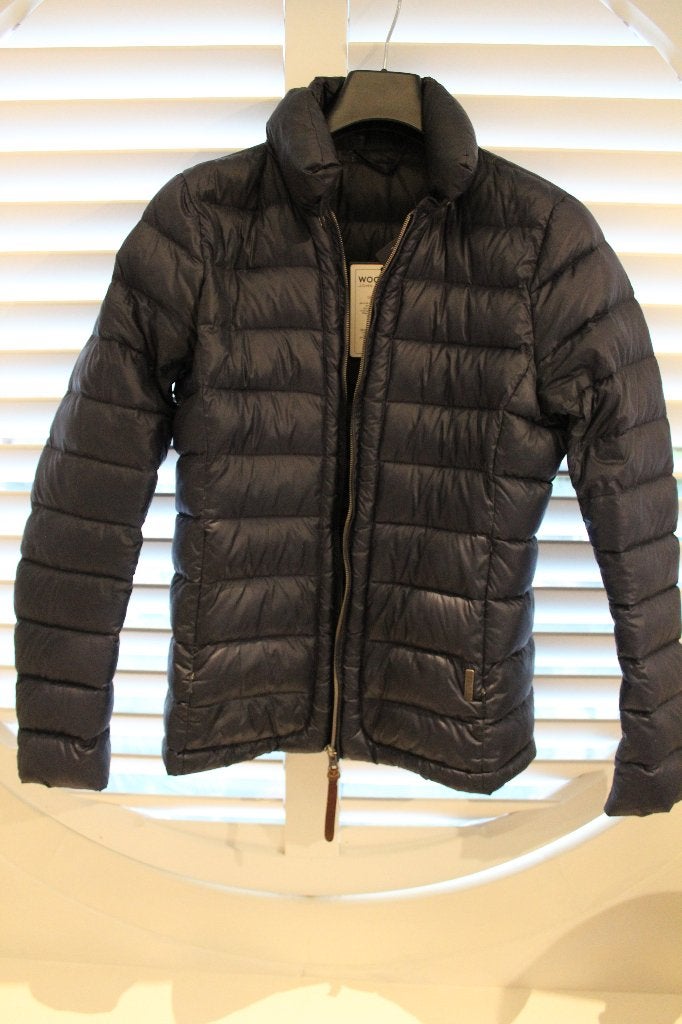 WOOLRICH 100% dons gevoerd Jacket is nieuw 349,95 mt M, Nieuw, Ophalen of Verzenden, Woolrich, Maat 36 (S)