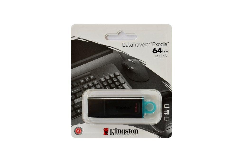 Kingston DataTraveler Exodia 64GB usb stick, Computers en Software, USB Sticks, Sales@kingston.com, Kingston, Nieuw, Ophalen of Verzenden