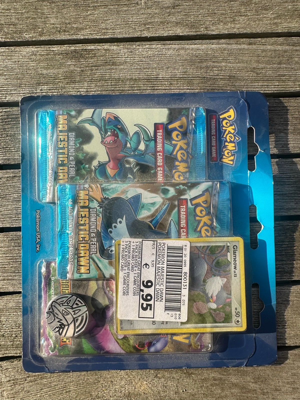 Pokémon Diamond & Pearl Majestic Dawn blister Pack, Ophalen of Verzenden, Nieuw, Booster, Foil