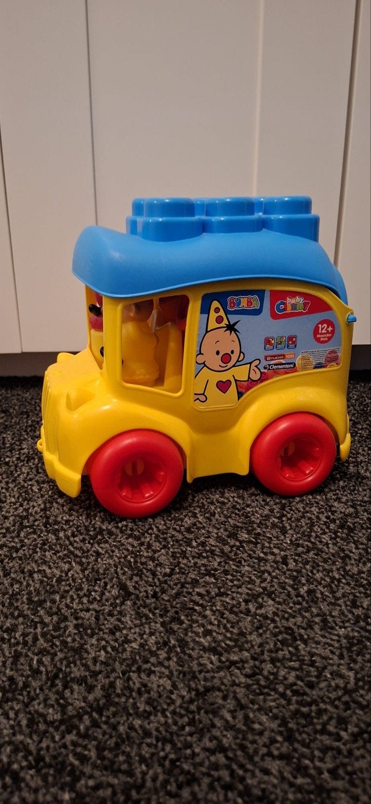 Bumba Blokken Auto Speelgoed Baby Kunststof, Ophalen of Verzenden, Gebruikt, Auto, Met wieltjes