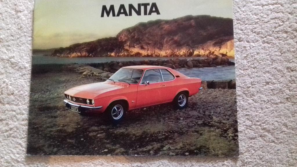 OPEL MANTA  FOLDERS, Boeken, Auto's | Folders en Tijdschriften, Ophalen