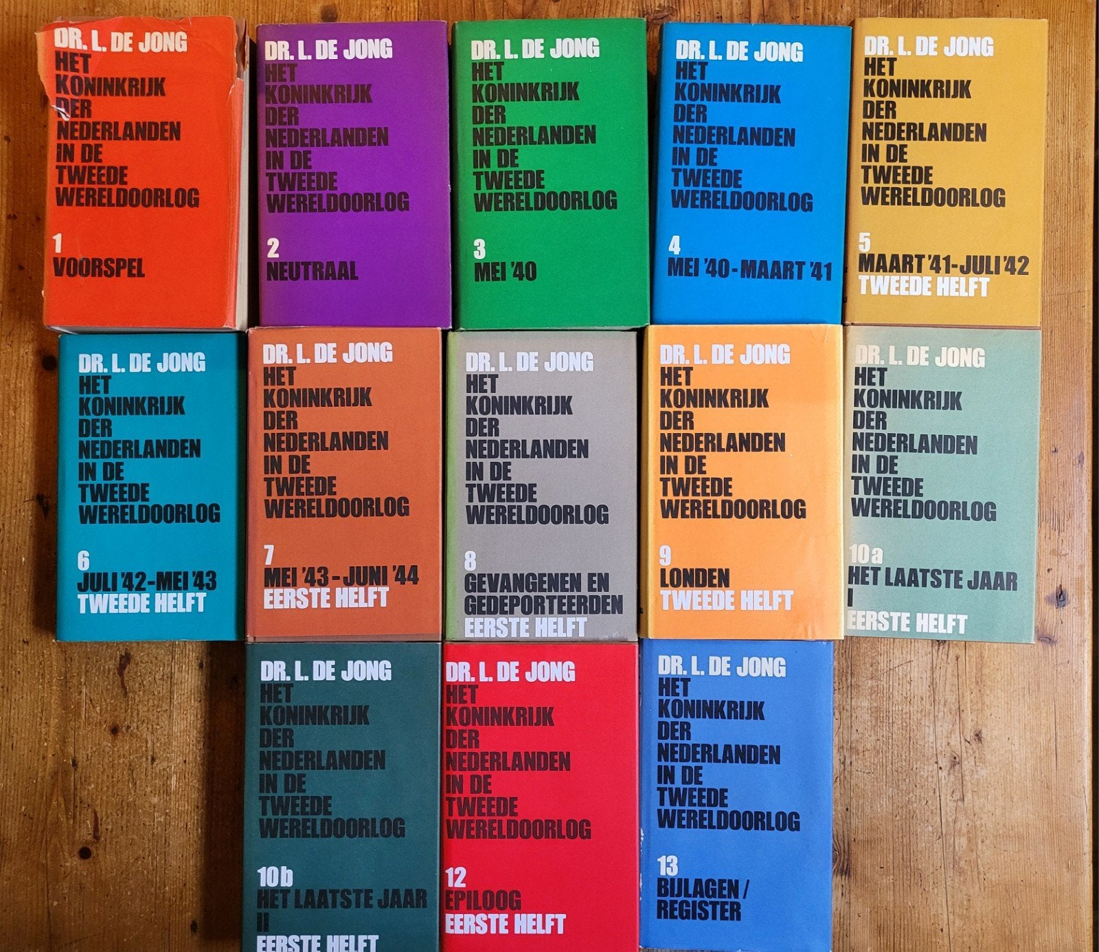 Koninkrijk der Ned. in 2e Wereldoorlog -
dr. L. de Jong, Boeken, Ophalen of Verzenden, 20e eeuw of later, Gelezen, Dr. L. de Jong