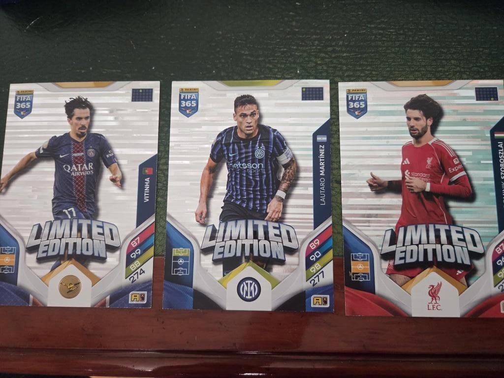 Panini Limited Edition XXL 3 st Vitinha Martinez Szoboszlai, Ophalen of Verzenden, Nieuw, Sticker