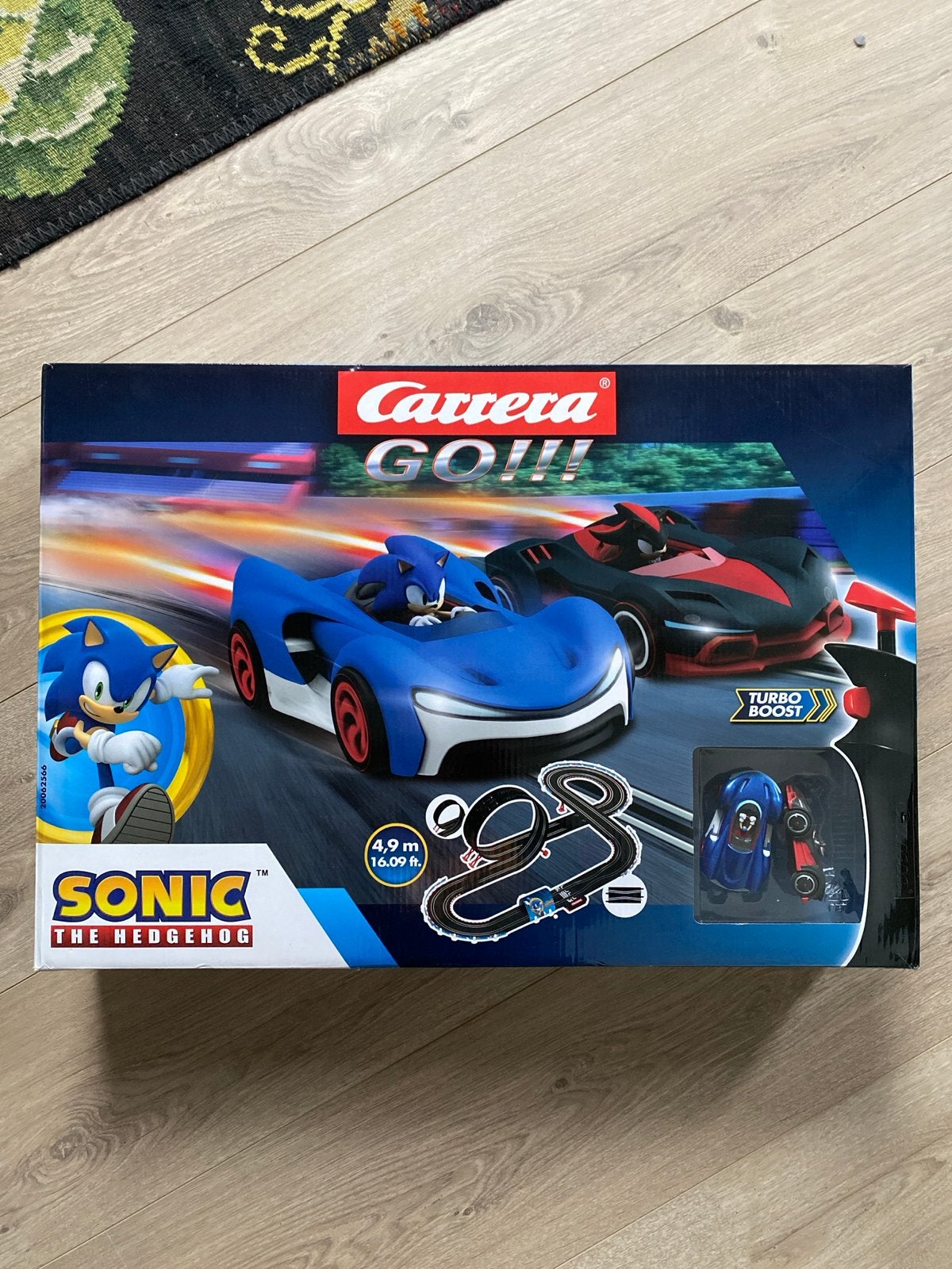 Carrera GO!!! Sonic The Hedgehog Racebaan, Racebaan, Carrera, Ophalen of Verzenden, Zo goed als nieuw