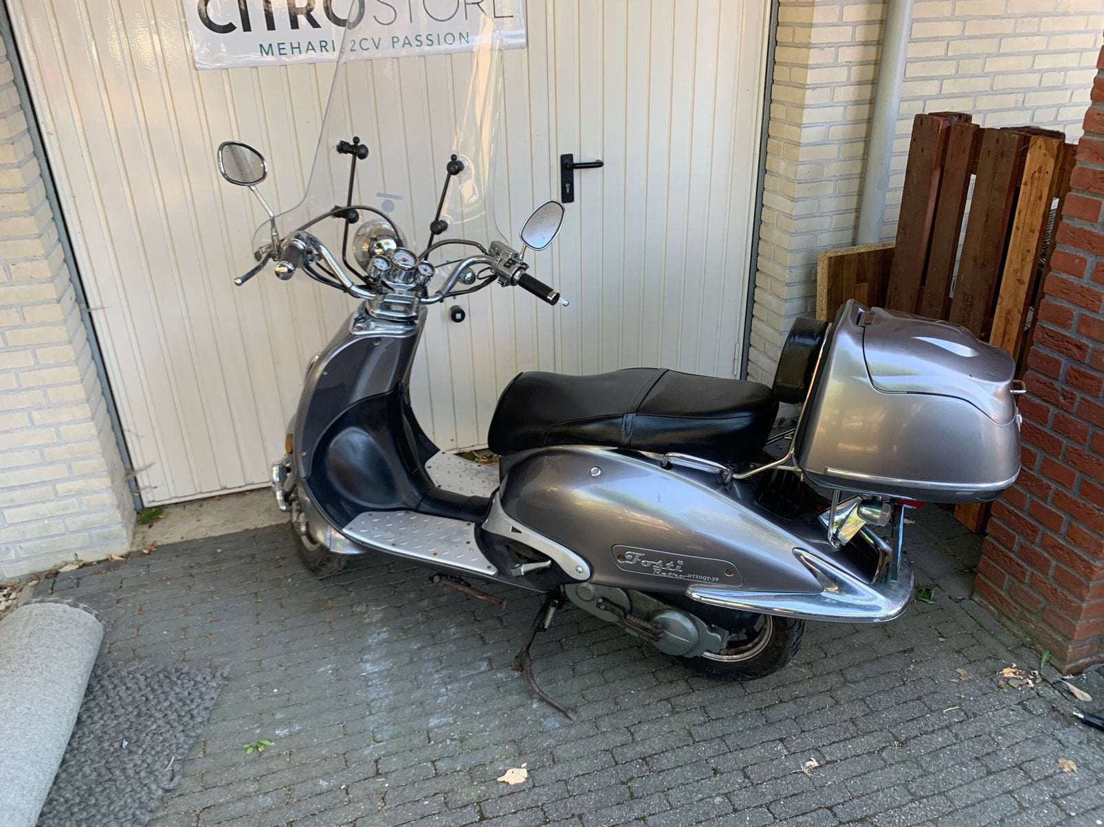 Fosti retro HT 500 qt 29 snorfiets, Fietsen en Brommers, Gebruikt, Benzine, Ophalen, Overige merken