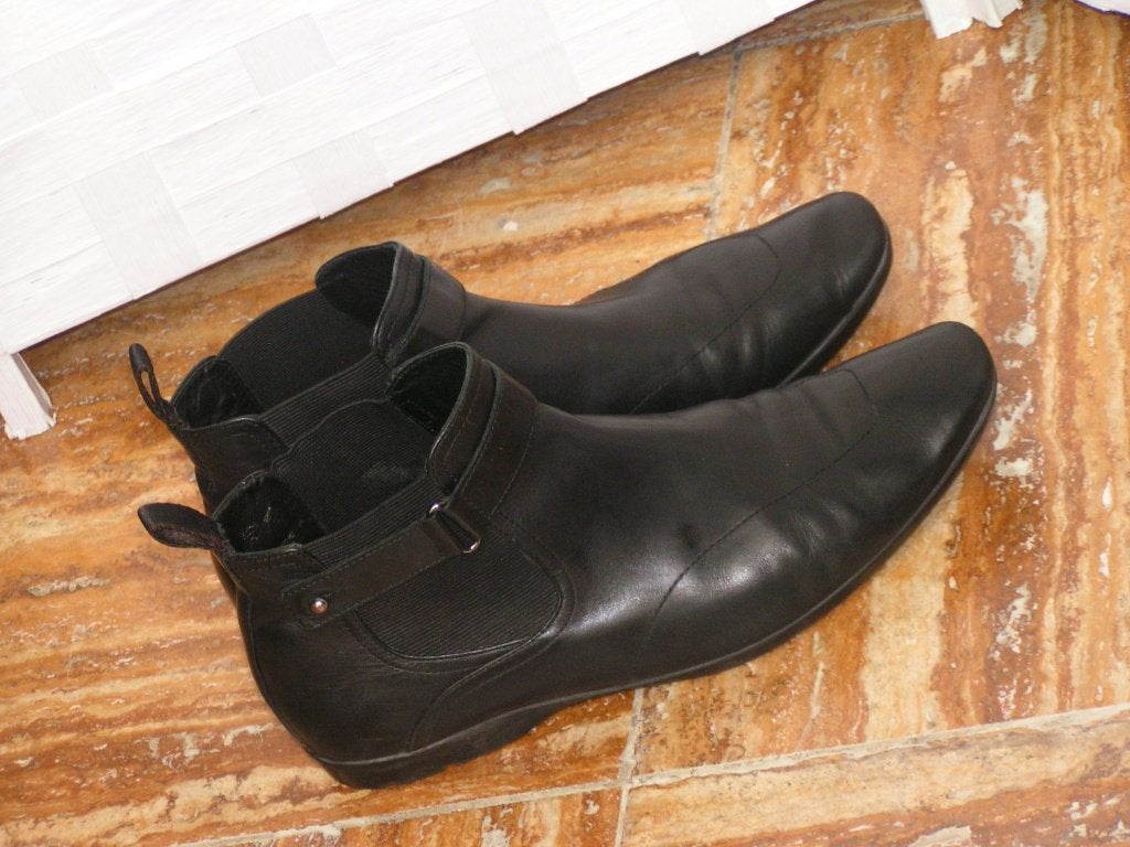 HUGO BOSS boots,Mt 41(7,5) zeer goede staat, Hugo boss, Tweedehands, Boots, Ophalen of Verzenden