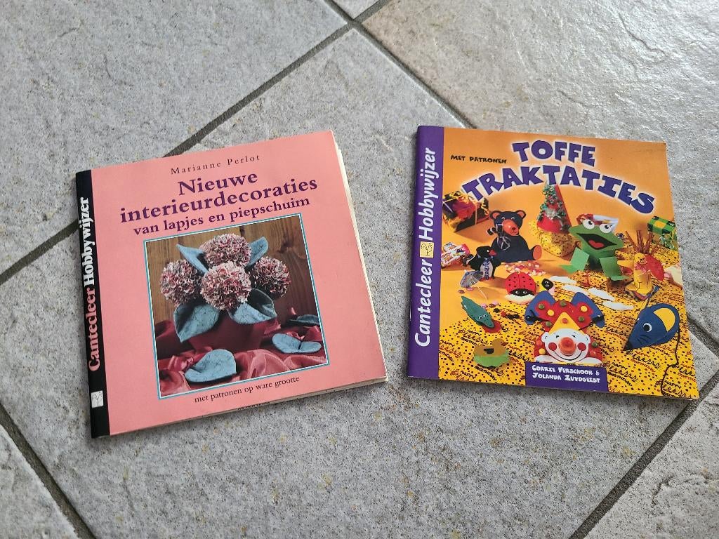 2 knutselboekjes, Ophalen of Verzenden, Zo goed als nieuw, Overige onderwerpen