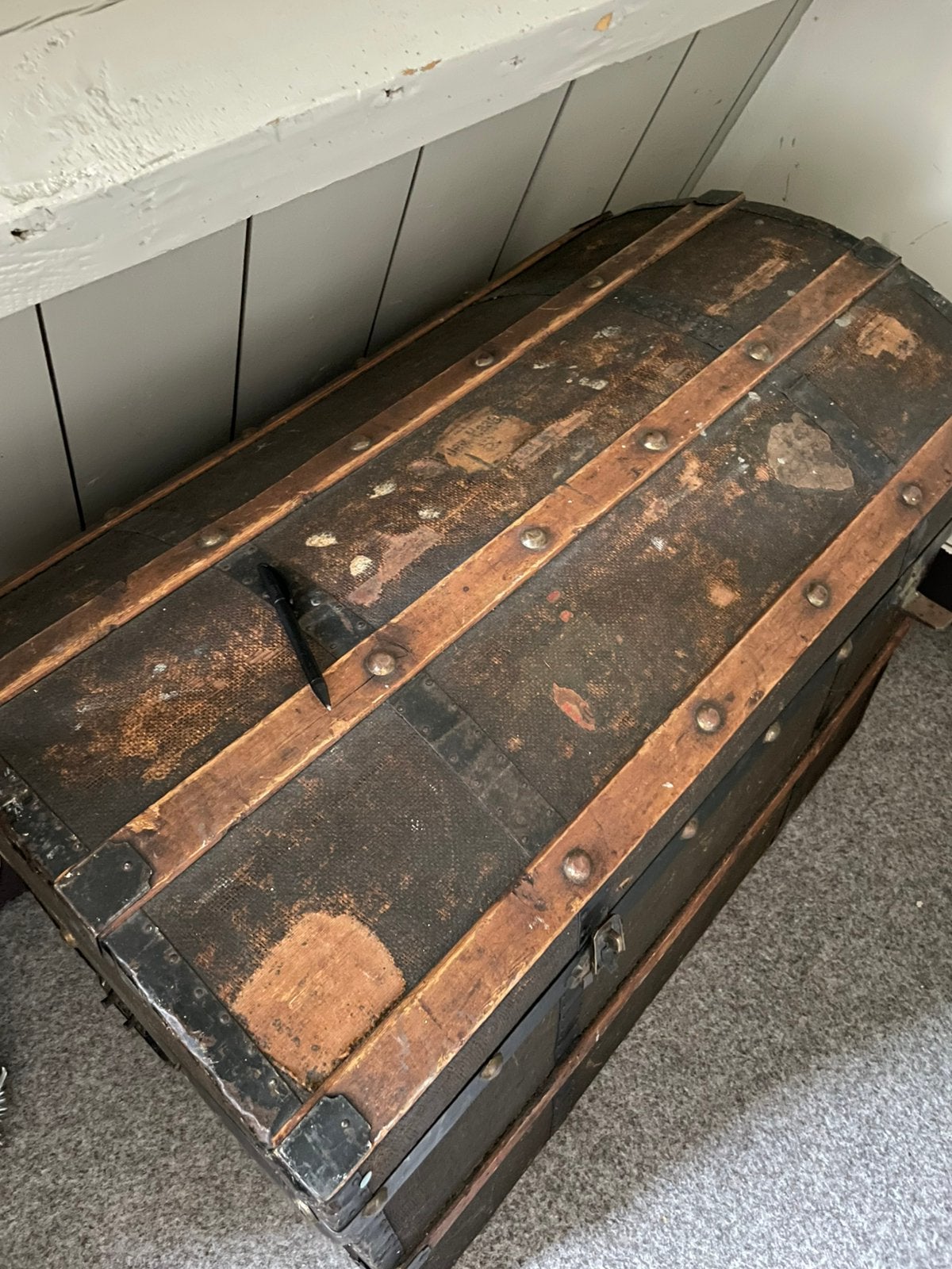 Grote schatkist/verkleedkist, Ophalen of Verzenden, Zo goed als nieuw, 200 cm of meer, Minder dan 50 cm