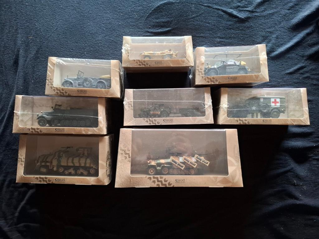 WW2 Model Voertuigen - Atlas Editions Collectie, Overige merken, Tank, Groter dan 1:32, Nieuw
