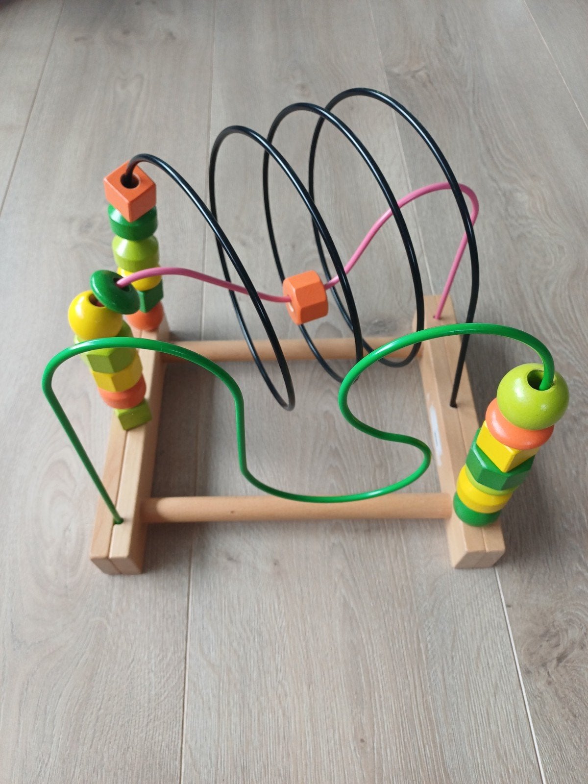 Houten kralenframe / kralen spiraal, Ophalen of Verzenden, Gebruikt, Overige typen