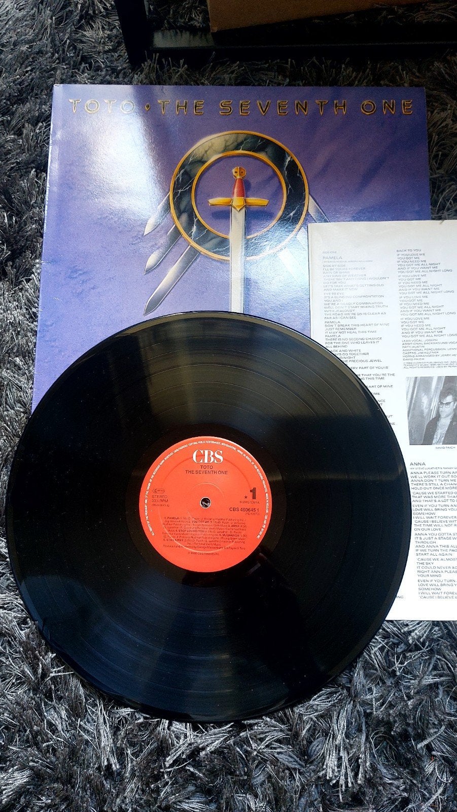 Toto - The Seventh One LP (1988) - Pop/Rock Vinyl, LP, Pop, Ophalen of Verzenden, Zo goed als nieuw