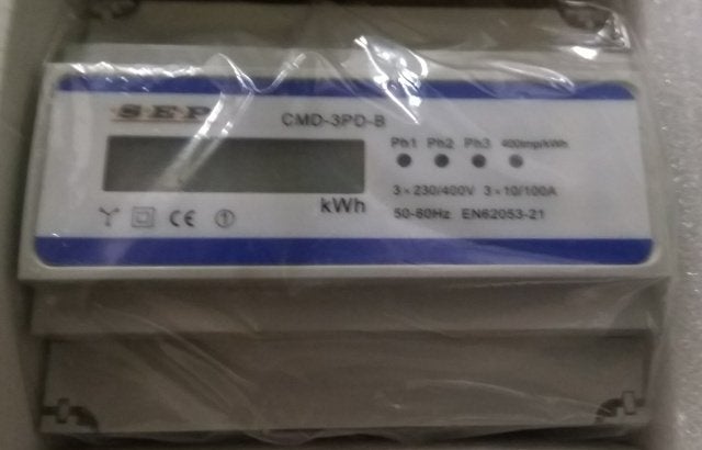 SEP CMD 3PD-8 3 fase kWh meter, Ophalen of Verzenden, Nieuw, Overige typen