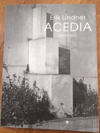 Acedia (gedichten) - Erik Lindner, Verzenden, Gelezen, Eén auteur