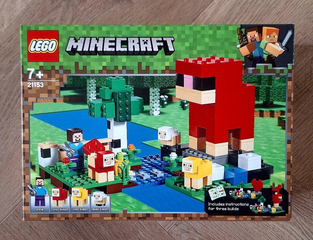 LEGO 21153 Minecraft: De schapenboerderij, Minecraft, Lego, Nieuw, Ophalen of Verzenden