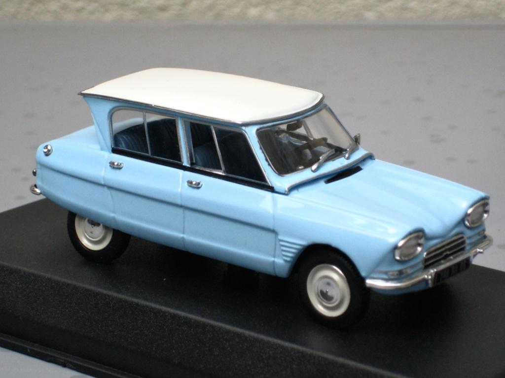 Citroen Ami 6 1966 blauw Monte Carlo Norev 1:43, Hobby en Vrije tijd, Modelauto's | 1:43, Ophalen of Verzenden, Nieuw, Auto, Norev
