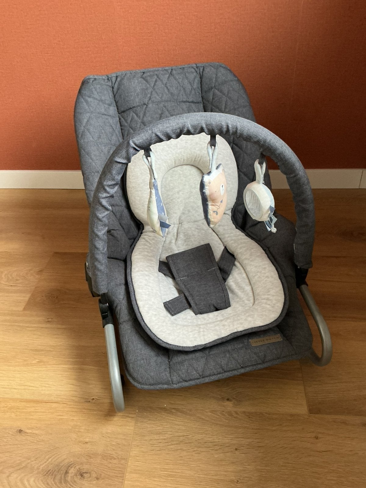 Net wipstoeltje met stoelverkleiner Little Dutch, Kinderen en Baby's, Verstelbaar, Wipstoel, Zo goed als nieuw, Ophalen