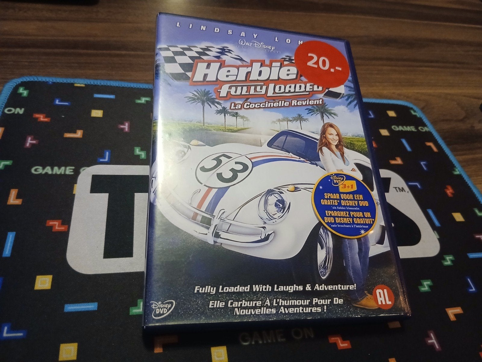 Herbie fully loaded Disney dvd, Alle leeftijden, Ophalen of Verzenden, Zo goed als nieuw