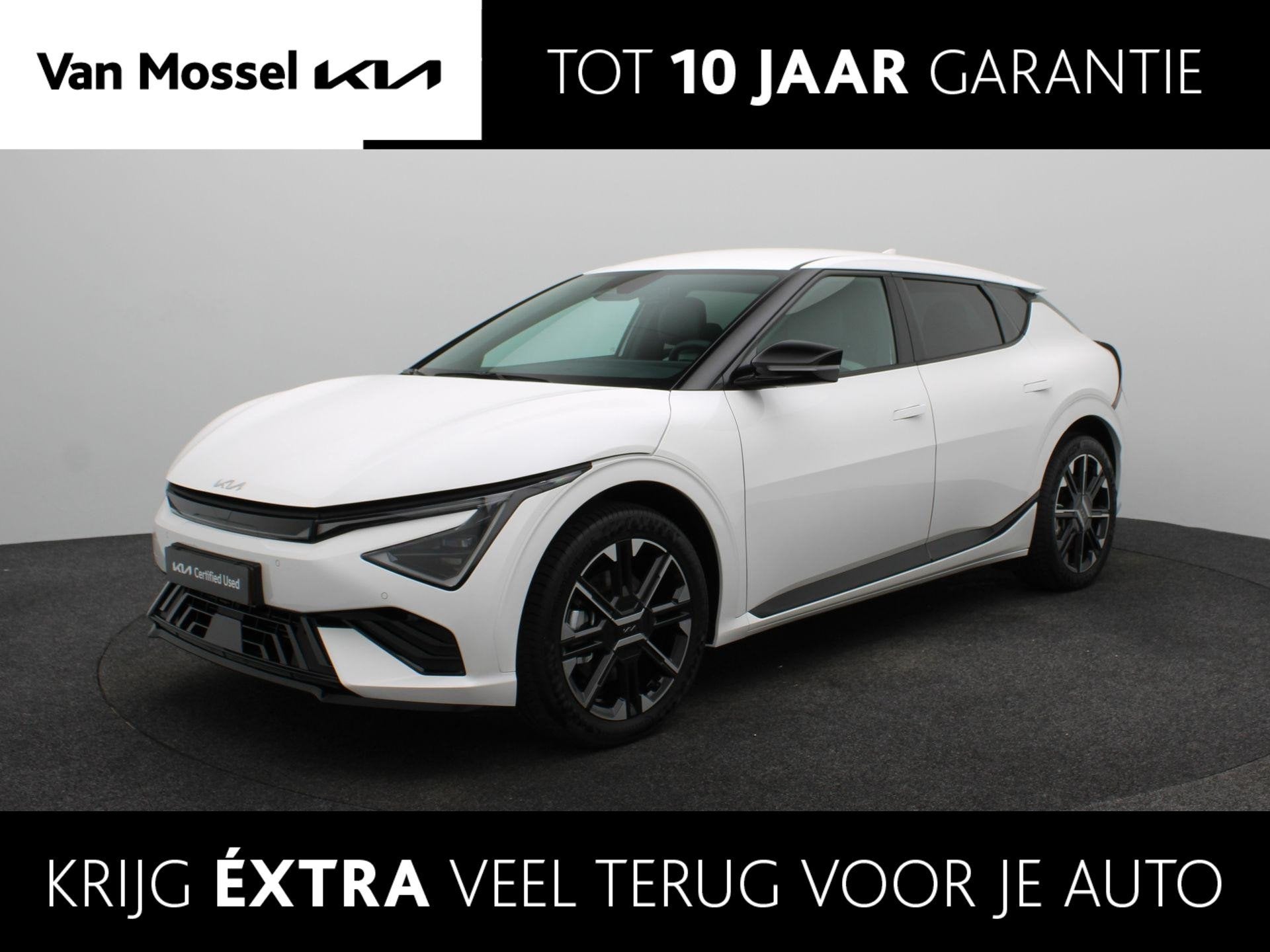 Kia EV6 GT-Line Business Edition 84 kWh | 20 inch | Memory S, Auto's, Kia, Achterwielaandrijving, Zwart, 1960 kg, Wit