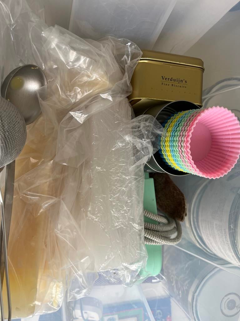 Encaustic materialen: bijenwas en warmhoudplaat, Ophalen, Gebruikt, Natuurlijk materiaal, Elektrisch