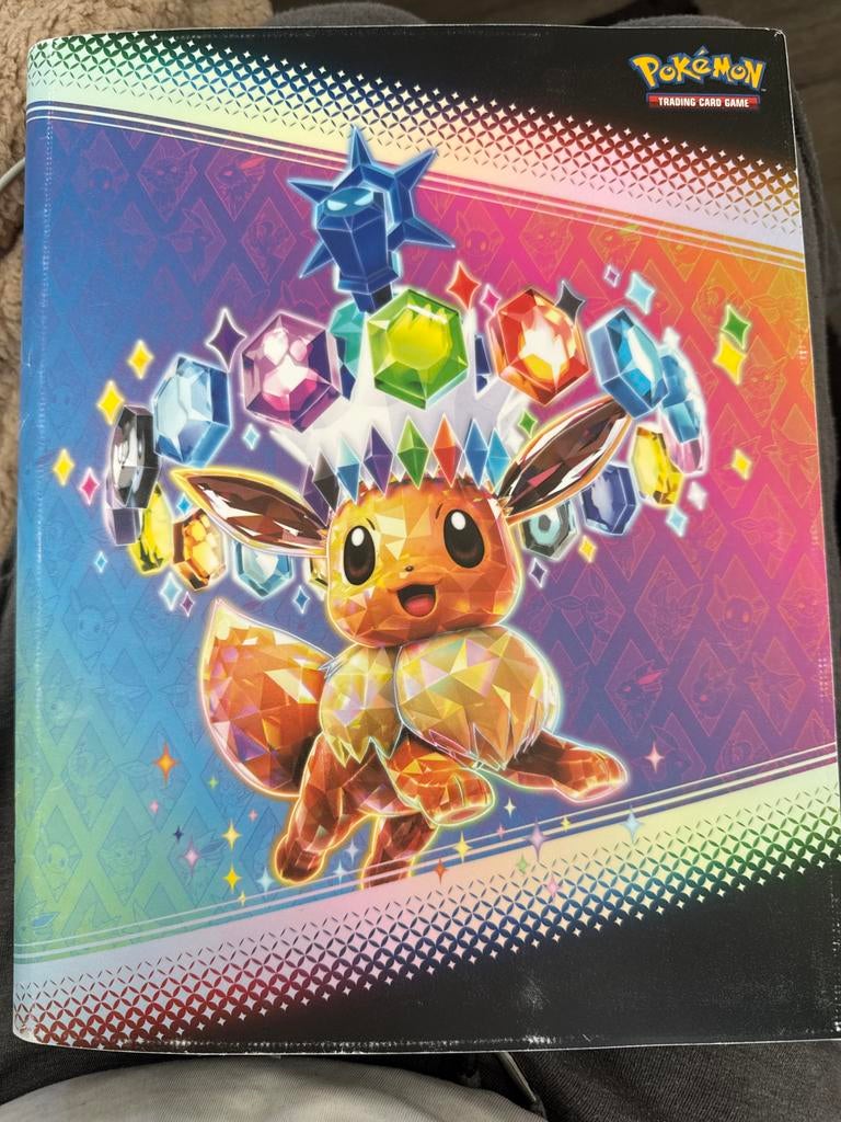 Pokémon Eevee Trading Card Game Binder Map, Ophalen of Verzenden, Zo goed als nieuw, Overige typen